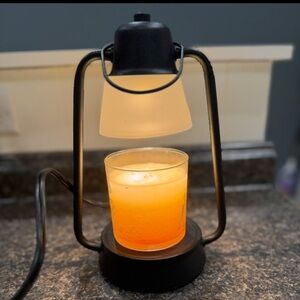 Modern Black Candle Warmer Lamp